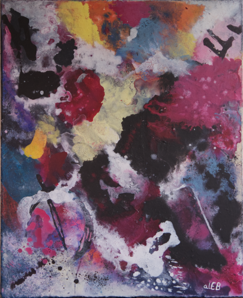 Canvas mix media 73×60 - CN004