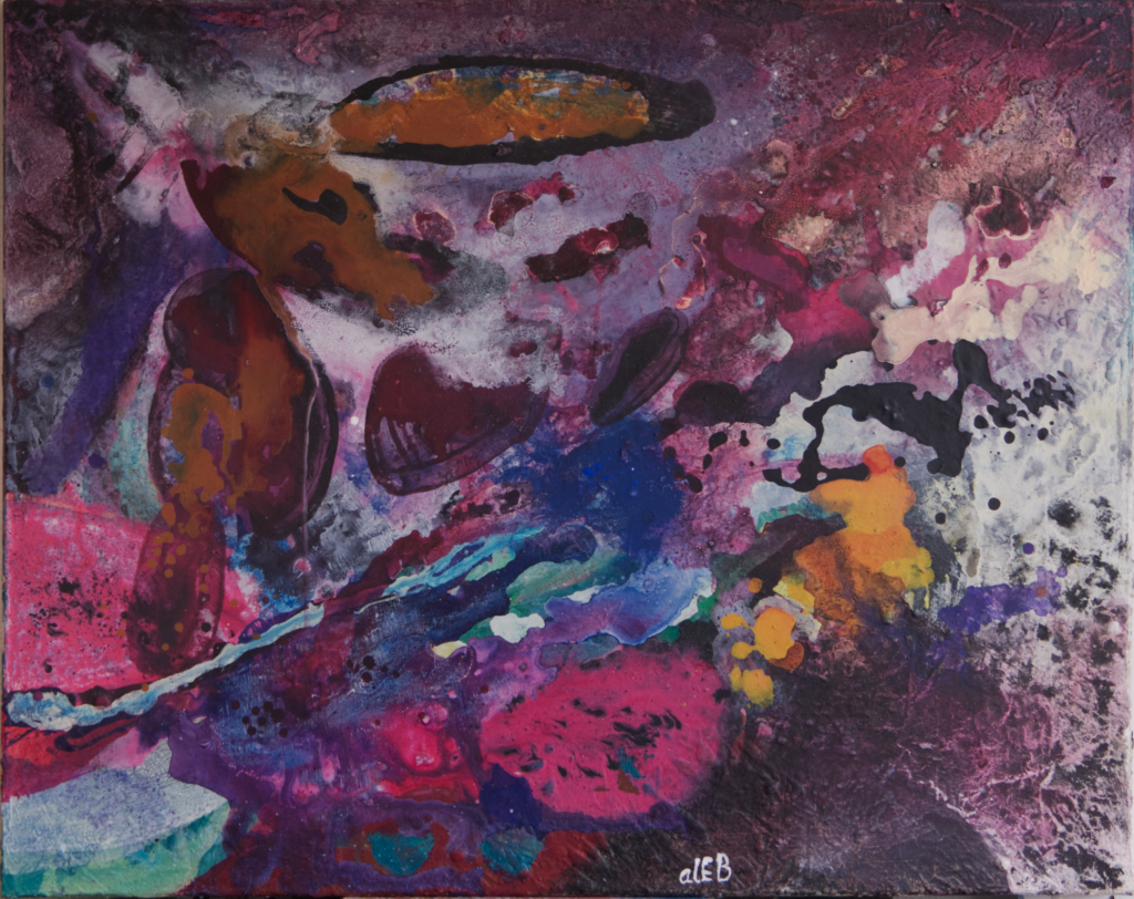 Canvas mix media 90×74 - CN002